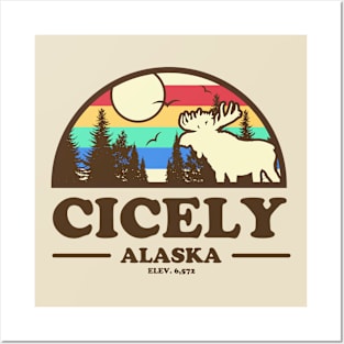 Cicely Alaska Posters and Art